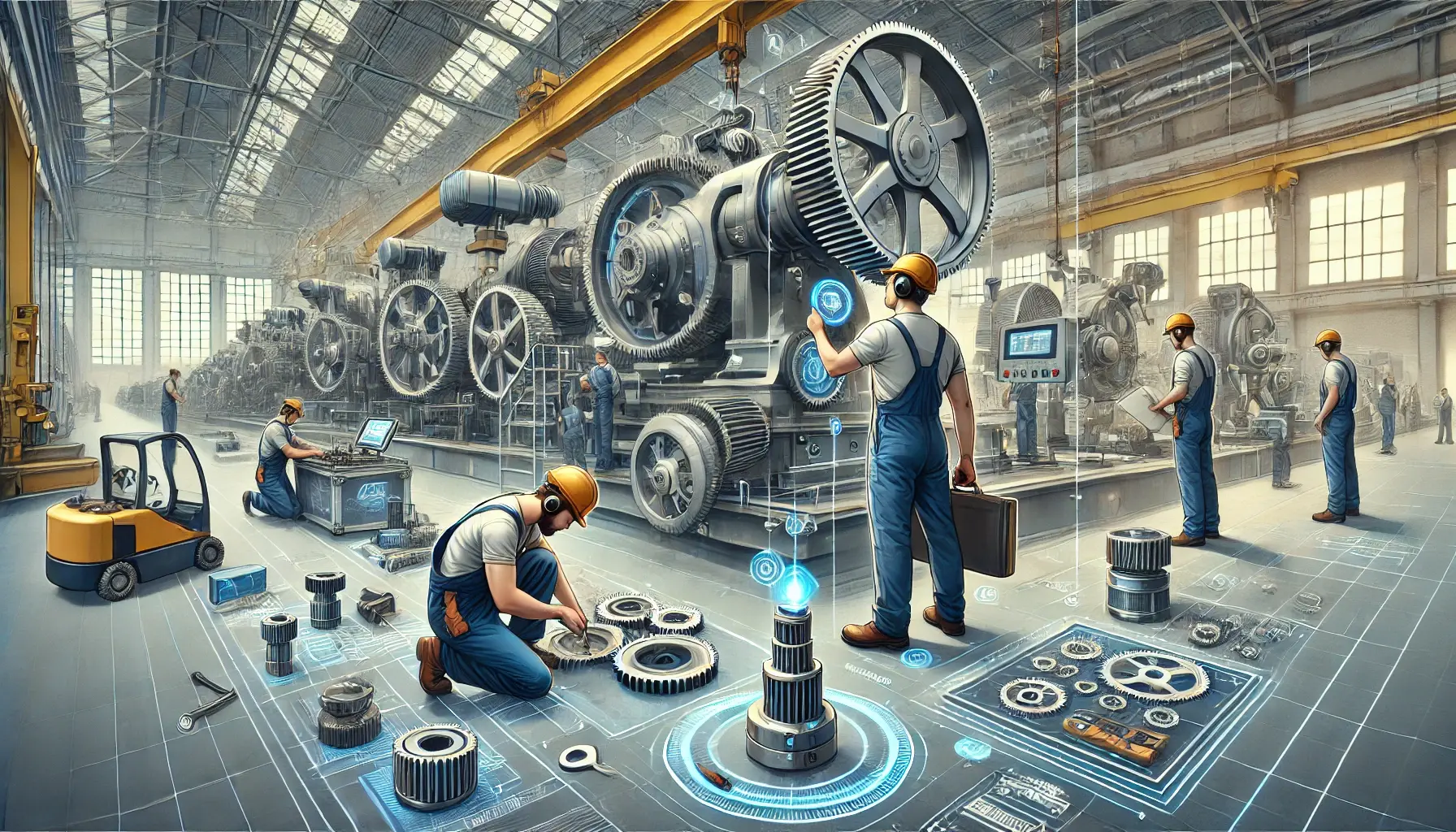 What’s Included in Industrial Maintenance & Millwright Service